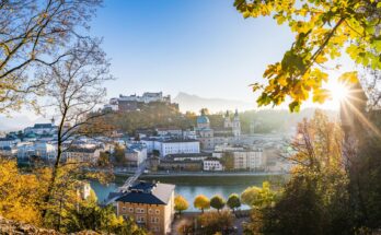 Blick auf Salzburg