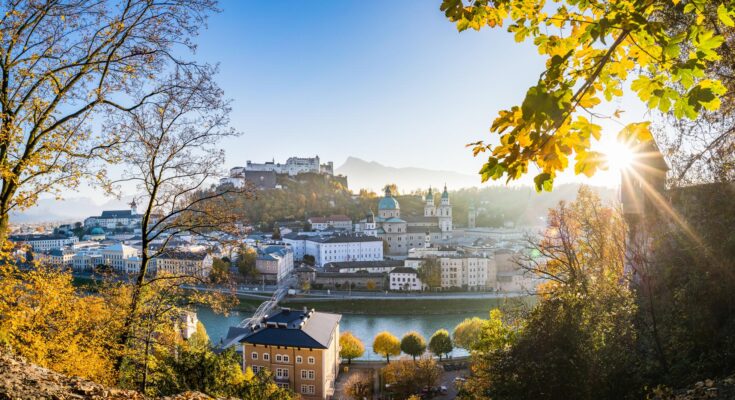 Blick auf Salzburg