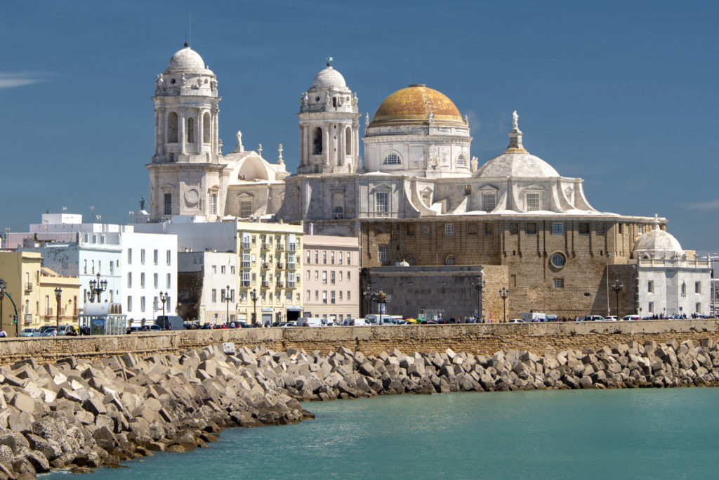 Ausblick auf die Kathedrale von Cádiz