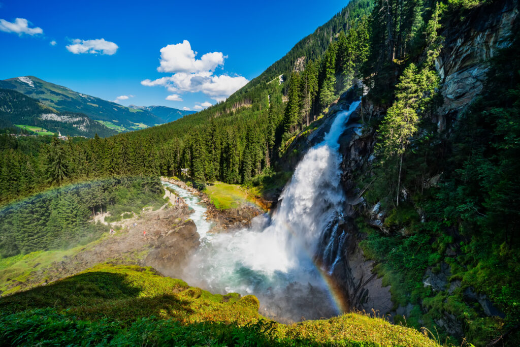 Krimmler Wasserfälle, eine Sehenswürdigkeit Österreichs