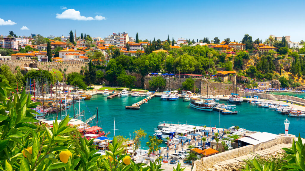 Altstadt von Antalya, eine beliebte Sehenswürdigkeit
